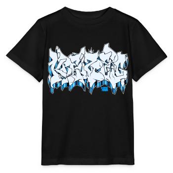 Kreuzberg Eisblau SF - Stanley/Stella Kinder T-Shirt MINI CREATOR  - Schwarz - Vorne - Mikhail (115cm)