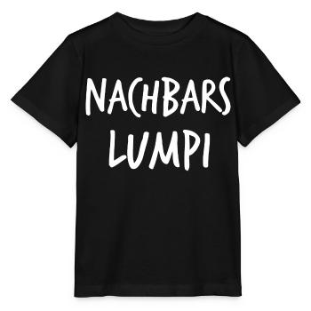 voisin Lumpi - T-shirt bio MINI CREATOR Stanley/Stella Enfant - noir - Devant - Mikhail (115cm)