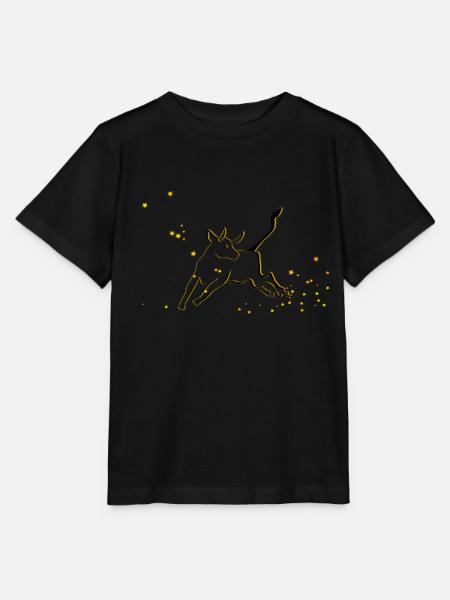 Sternzeichen Stier - Stanley/Stella Kinder T-Shirt MINI CREATOR - Schwarz