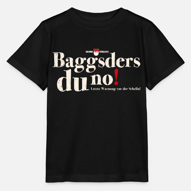 T shirt baggsd - Stanley/Stella Kinder T-Shirt MINI CREATOR  - Schwarz
