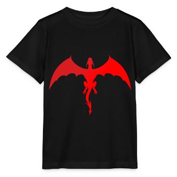 Dragon - Stanley/Stella MINI CREATOR Kids’ T-Shirt - black - Front - Mikhail (115cm)