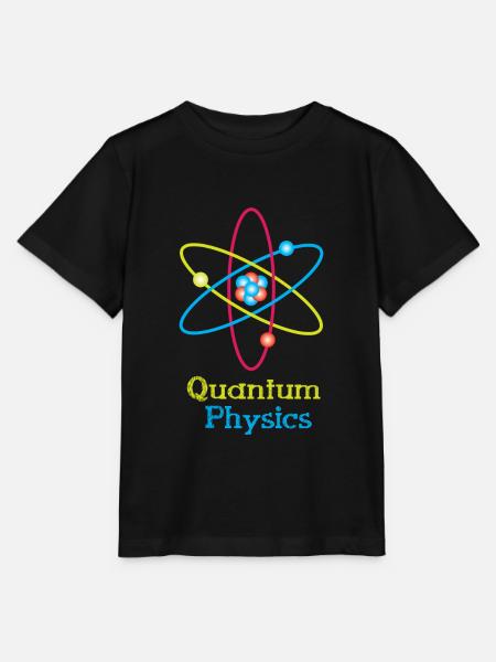 Física Cuántica - Camiseta para niños MINI CREATOR de Stanley/Stella - negro