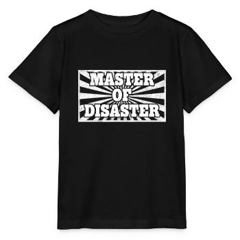 Master of Disaster - Stanley/Stella MINI CREATOR Kids’ T-Shirt - black - Front - Mikhail (115cm)