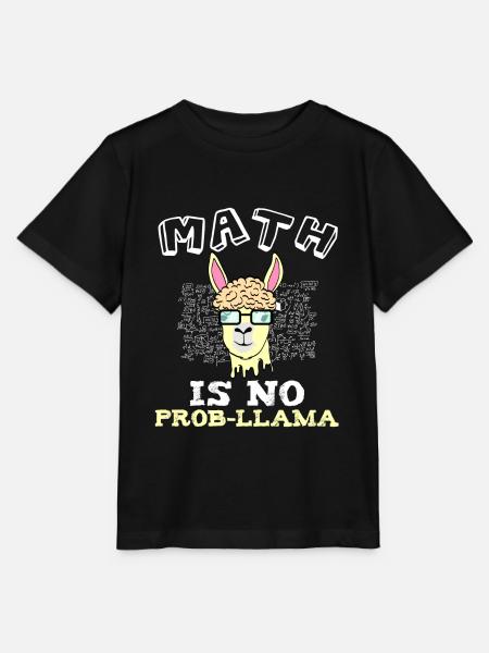 AlpakaHemd mit einer MatheIllustration des - Stanley/Stella Kinder T-Shirt MINI CREATOR  - Schwarz