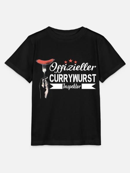 Bratwurst Currywurst Geschenk Ruhrgebiet Berlin - Stanley/Stella Kinder T-Shirt MINI CREATOR  - Schwarz