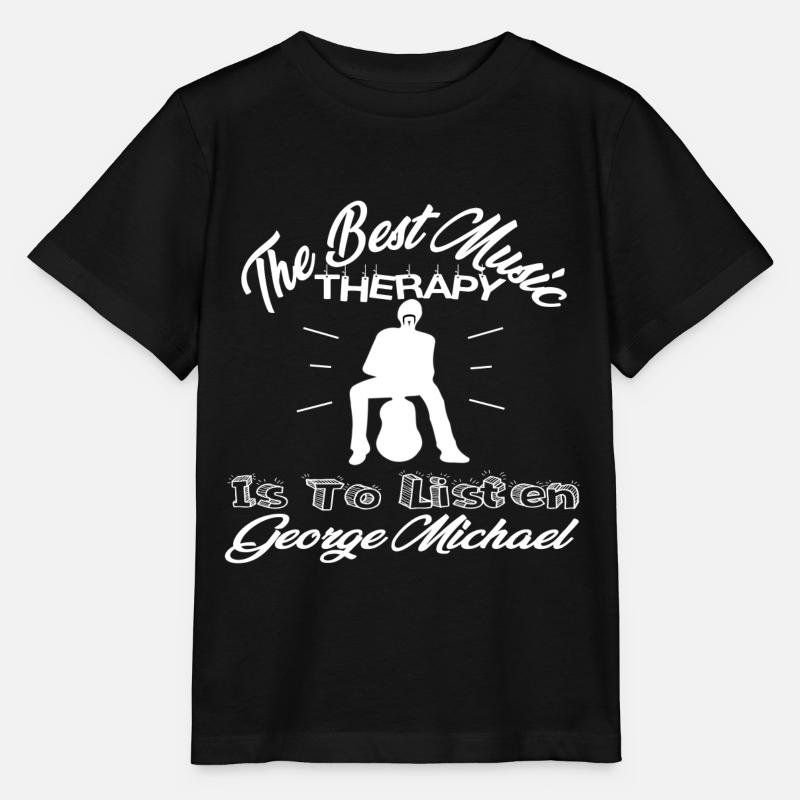 George Michael Yog Fan Gift Idea - T-shirt bio MINI CREATOR Stanley/Stella Enfant - noir