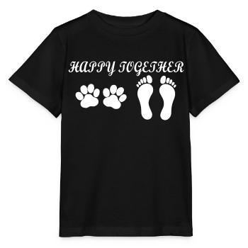 Dog dog - Stanley/Stella MINI CREATOR Kids’ T-Shirt - black - Front - Mikhail (115cm)