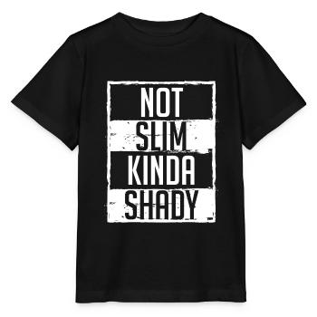 Nettes Bein Gym Day Shirt "Nicht schlank, - Stanley/Stella Kinder T-Shirt MINI CREATOR  - Schwarz - Vorne - Mikhail (115cm)