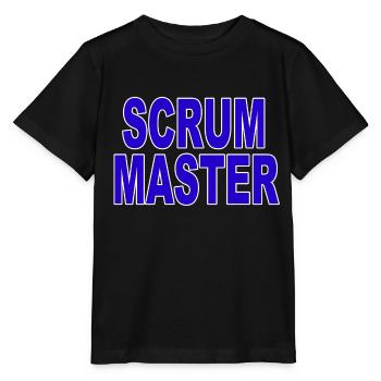 Agile - Maître Scrum - T-shirt bio MINI CREATOR Stanley/Stella Enfant - noir - Devant - Mikhail (115cm)