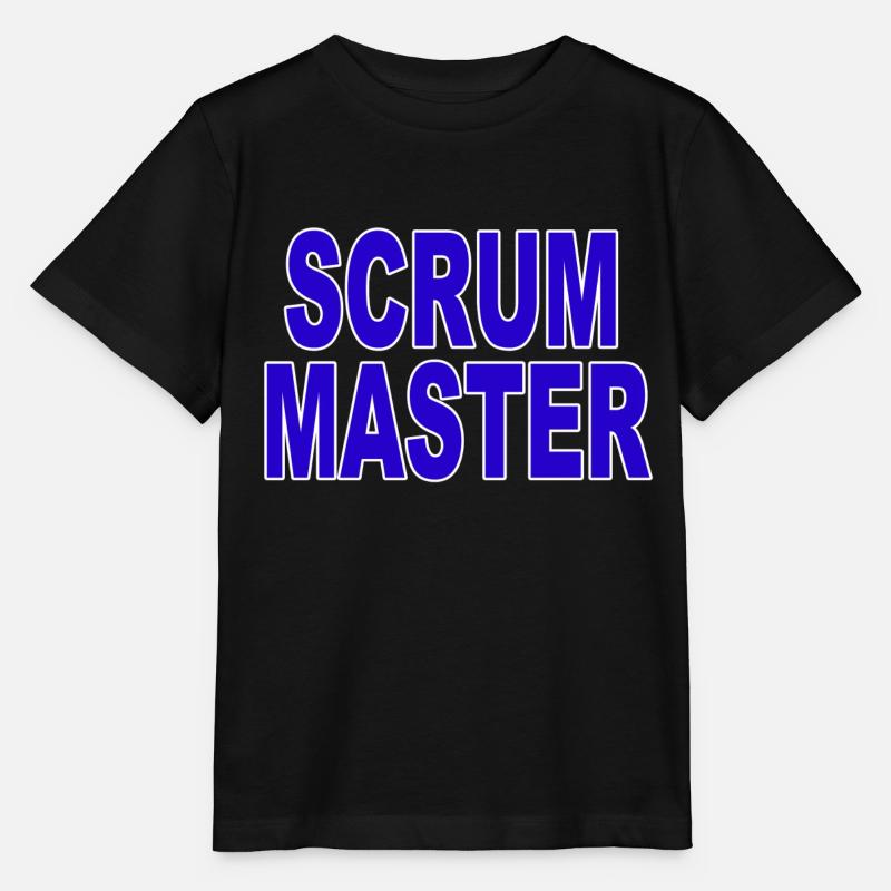 Agile - Maître Scrum - T-shirt bio MINI CREATOR Stanley/Stella Enfant - noir