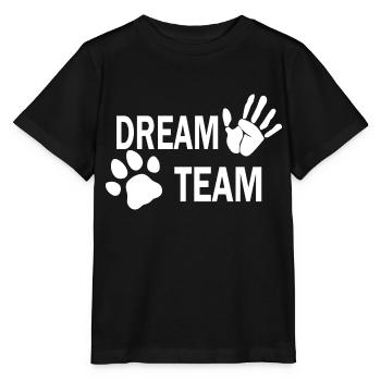 Dog dog - Stanley/Stella MINI CREATOR Kids’ T-Shirt - black - Front - Mikhail (115cm)