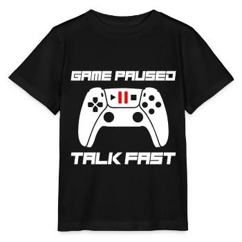 pari - T-shirt bio MINI CREATOR Stanley/Stella Enfant - noir - Devant - Mikhail (115cm)
