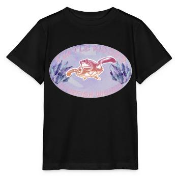 Ocean Sublimation - Stanley/Stella MINI CREATOR Kids’ T-Shirt - black - Front - Mikhail (115cm)
