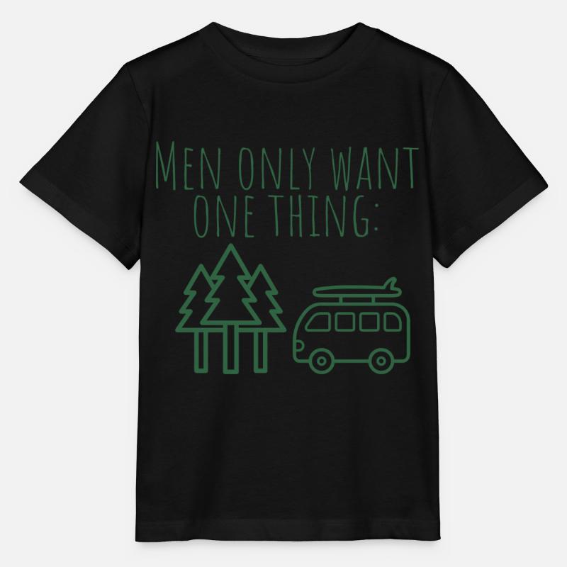 MowoT Van am Wald - Stanley/Stella Kinder T-Shirt MINI CREATOR  - Schwarz