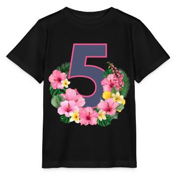 Summer birthday girls 5 - Stanley/Stella MINI CREATOR Kids’ T-Shirt - black - Front - Mikhail (115cm)