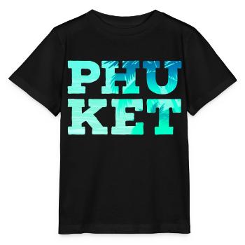 Phuket - Stanley/Stella Kinder T-Shirt MINI CREATOR  - Schwarz - Vorne - Mikhail (115cm)