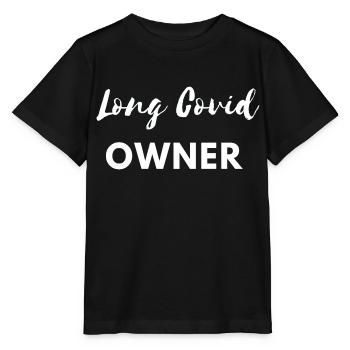 long covid owner Virus Lockdown Spreader Lustig - Stanley/Stella Kinder T-Shirt MINI CREATOR  - Schwarz - Vorne - Mikhail (115cm)