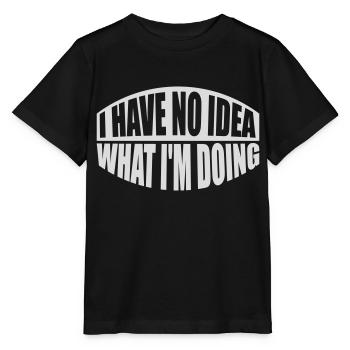 Aucune idée - T-shirt bio MINI CREATOR Stanley/Stella Enfant - noir - Devant - Mikhail (115cm)