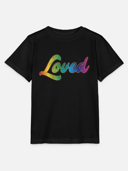 Loved - Stanley/Stella Kinder T-Shirt MINI CREATOR  - Schwarz