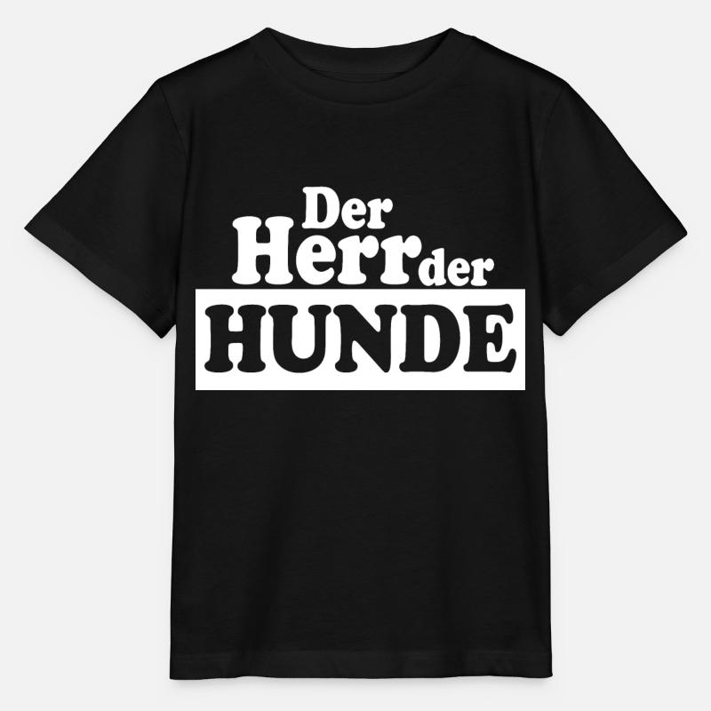 Dog Hundg - Stanley/Stella Kinder T-Shirt MINI CREATOR  - Schwarz