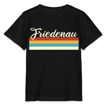 Friedenau - Tempelhof Schöneberg - Berlin - Retro - Stanley/Stella Kinder T-Shirt MINI CREATOR  - Schwarz - Vorne - Mikhail (115cm)