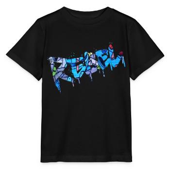 Rebel Rebels Lustige Retro Musik Hip Hop Rocknroll - Stanley/Stella Kinder T-Shirt MINI CREATOR  - Schwarz - Vorne - Mikhail (115cm)