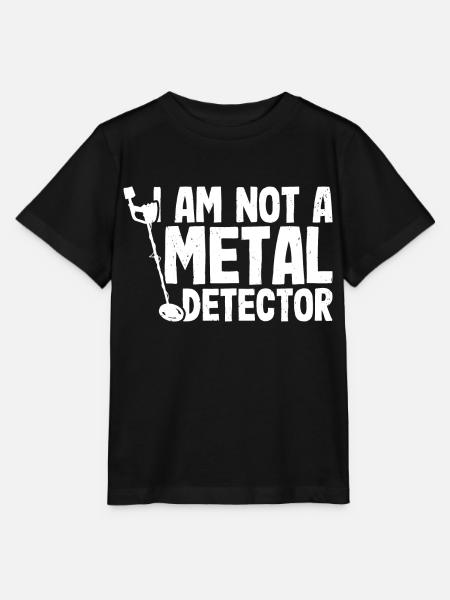 Metalldetektor - Stanley/Stella Kinder T-Shirt MINI CREATOR - Schwarz