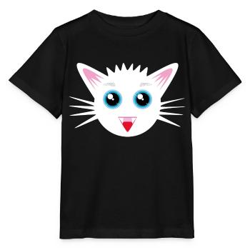 Petit Chat - T-shirt bio MINI CREATOR Stanley/Stella Enfant - noir - Devant - Mikhail (115cm)