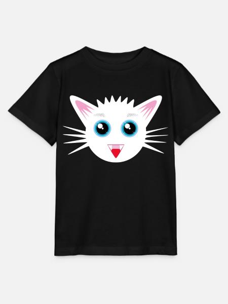 Petit Chat - T-shirt bio MINI CREATOR Stanley/Stella Enfant - noir