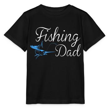 FISHING DAD - Stanley/Stella MINI CREATOR Kids’ T-Shirt - black - Front - Mikhail (115cm)