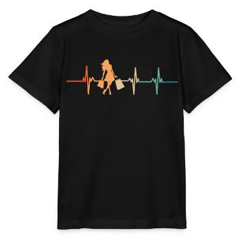 Heartbeat Shopping - Stanley/Stella MINI CREATOR Kids’ T-Shirt - black - Front - Mikhail (115cm)