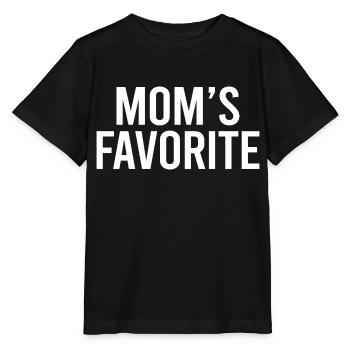 Le préféré de maman Fête des mères drôle - T-shirt bio MINI CREATOR Stanley/Stella Enfant - noir - Devant - Mikhail (115cm)