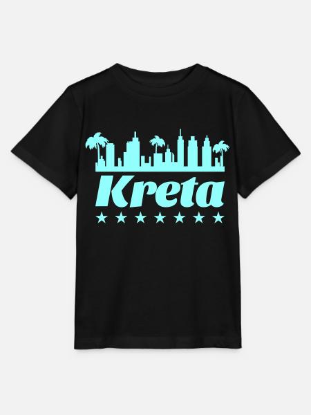 kreta - Stanley/Stella Kinder T-Shirt MINI CREATOR - Schwarz