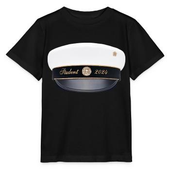 Remise des diplômes de la classe 2024 Fête de remise des diplômes du lycée - T-shirt bio MINI CREATOR Stanley/Stella Enfant - noir - Devant - Mikhail (115cm)