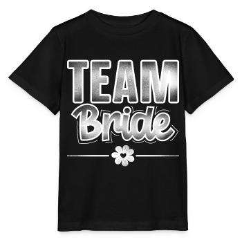 Team Bride - Stanley/Stella MINI CREATOR Kids’ T-Shirt - black - Front - Mikhail (115cm)