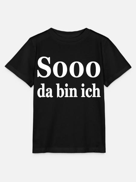 Party - Stanley/Stella Kinder T-Shirt MINI CREATOR  - Schwarz