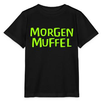 Morgenmuffel - Stanley/Stella Kinder T-Shirt MINI CREATOR  - Schwarz - Vorne - Mikhail (115cm)