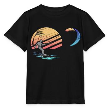 Go Kite - Stanley/Stella MINI CREATOR Kids’ T-Shirt - black - Front - Mikhail (115cm)