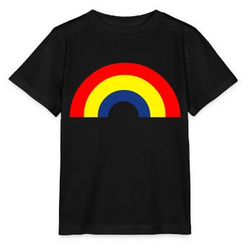 Rainbow - Stanley/Stella MINI CREATOR Kids’ T-Shirt - black - Front - Mikhail (115cm)