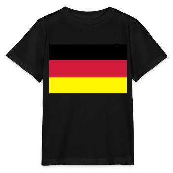 German Flag - Stanley/Stella MINI CREATOR Kids’ T-Shirt - black - Front - Mikhail (115cm)