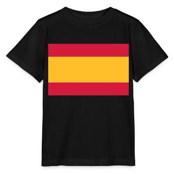 spanien - Stanley/Stella Kinder T-Shirt MINI CREATOR  - Schwarz - Vorne - Mikhail (115cm)