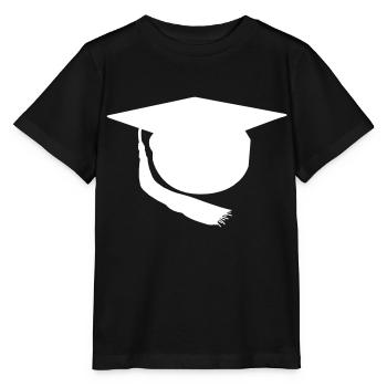 Chapeau de docteur - T-shirt bio MINI CREATOR Stanley/Stella Enfant - noir - Devant - Mikhail (115cm)