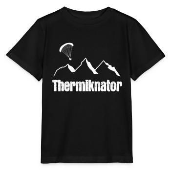 Thermal capacitor - Stanley/Stella MINI CREATOR Kids’ T-Shirt - black - Front - Mikhail (115cm)