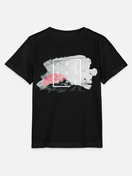 Adventure - Stanley/Stella Kinder T-Shirt MINI CREATOR - Schwarz