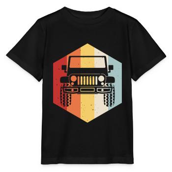 Off-road vehicle 4wd 4x4 4wheeler gift AWD Offroad - Stanley/Stella MINI CREATOR Kids’ T-Shirt - black - Front - Mikhail (115cm)