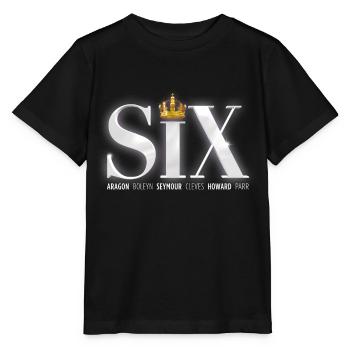 SIX logo 2 - Stanley/Stella MINI CREATOR Kids’ T-Shirt - black - Front - Mikhail (115cm)