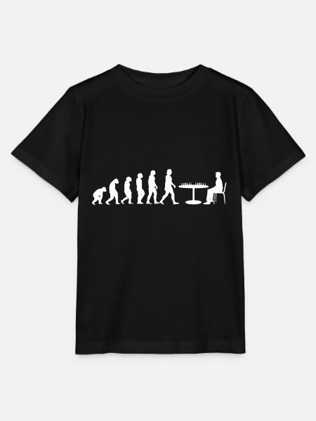 Échecs pièces échecs joueur d'échecs échiquier - T-shirt bio MINI CREATOR Stanley/Stella Enfant - noir