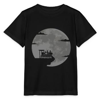 Railway model railway train driver Railway operator - Stanley/Stella MINI CREATOR Kids’ T-Shirt - black - Front - Mikhail (115cm)