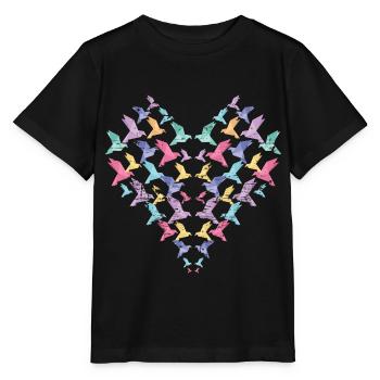 Origami - T-shirt bio MINI CREATOR Stanley/Stella Enfant - noir - Devant - Mikhail (115cm)