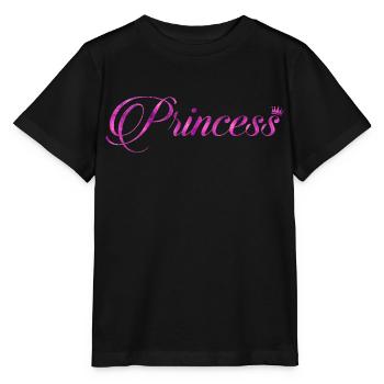 princesse - T-shirt bio MINI CREATOR Stanley/Stella Enfant - noir - Devant - Mikhail (115cm)